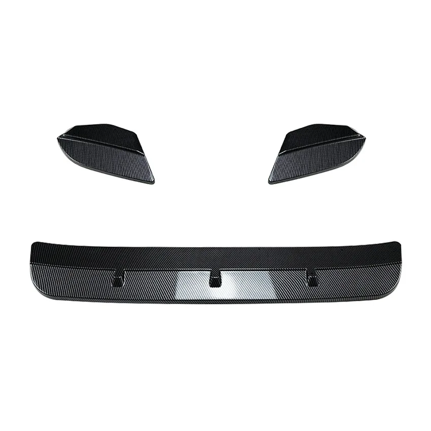 Front Bumper Separator Bumper Lip Body Kit Duck Lip Separator For BMW X3M F97 X4M F98 Pre-LCI M Competition Sport 2019 2020 2021