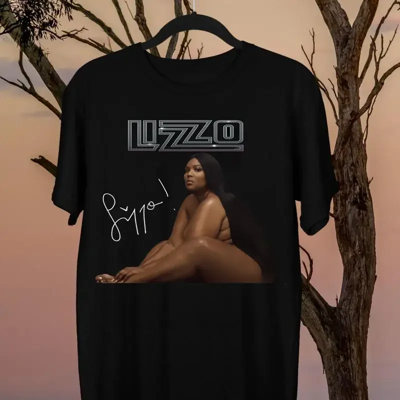 Lizzo Singer Black S 2345XL Cotton  T Shirt GC229