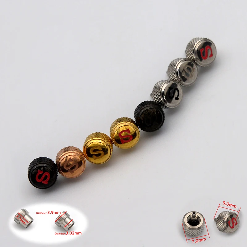 مشاهدة التاج المسمار "S" الشعار مع أنبوب صالح SKX007 SKX009 SRPD الملك الساموراي PROSPEX SNR025 ساعة إصلاح أجزاء