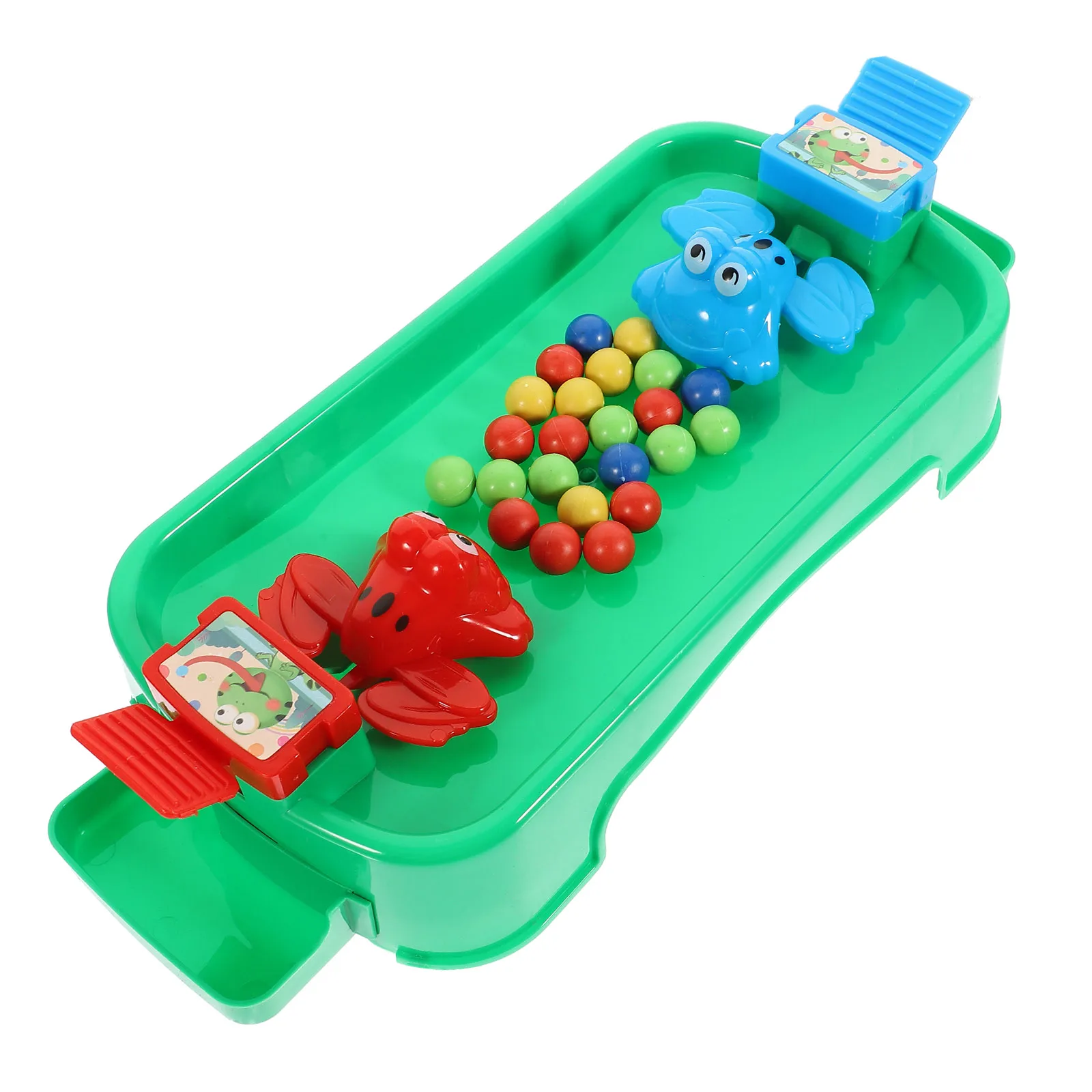 

1 Set of Frogs Swallowing Beads Toy Casual Eating Beans Board Game Toy Interactive Educational Toy (Suits for 2 People)