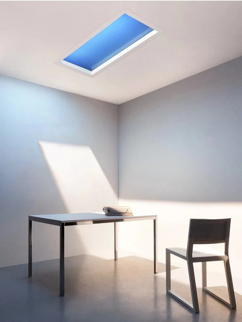 Oberlicht Smart Control Decken leuchte eingebettet LED Decken leuchten für Büro dimmbare Küchen insel Beleuchtung Badezimmer Himmel Licht – Detail 18