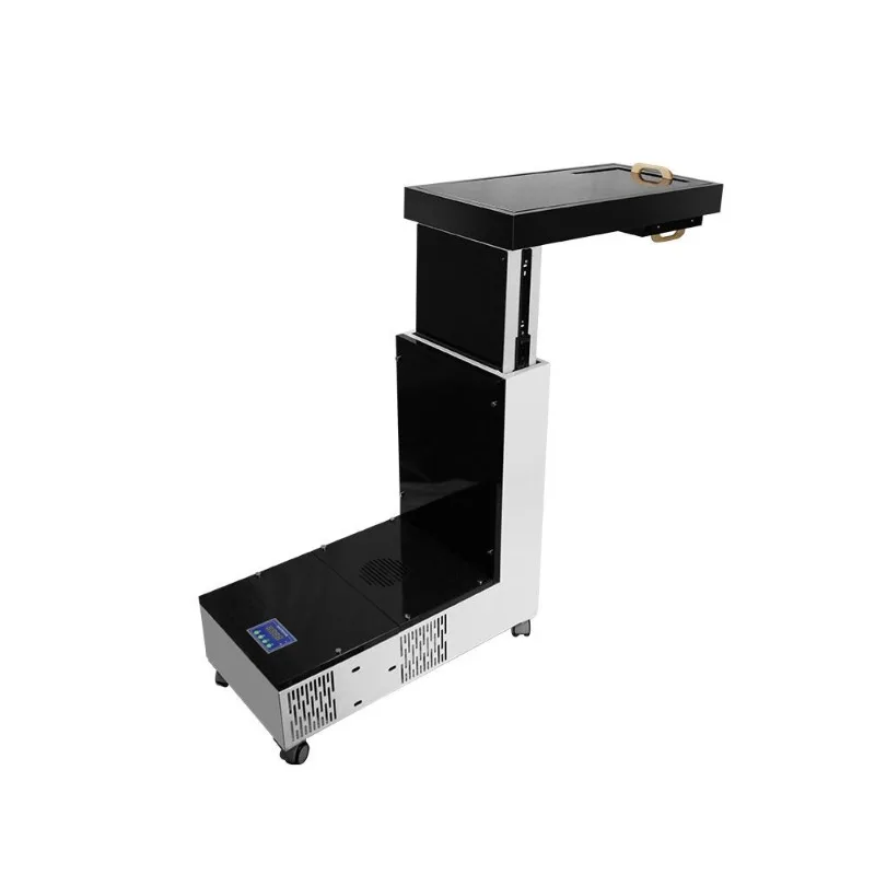 

Open flame smokeless moxibustion instrument