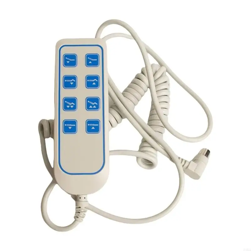   8 Pin Lifting Bed Controller Electric Operating Table Manual Controller Replacement Electric Push Rod Controller