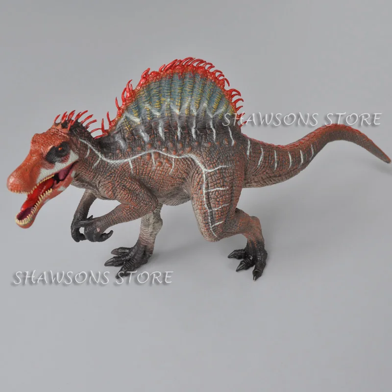 Prehistorische Krijt Periode Diermodel Speelgoed 14" Giant Spinosaurus Dinosaurus Figuur Miniatuur Replica