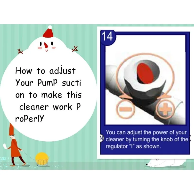 VINGLI Пылесос для бассейна Автоматическая подметальная машина Жуткий гусеничный пылесос для бассейна со шлангами 33 фута (темно-синий и белый)