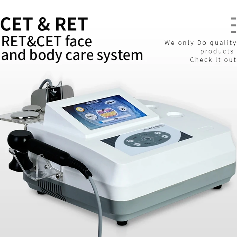 Factory price 448KHz Spain Tech tecar therapy Radio Frequency Face Lifting Cet Ret Device Monopolar Machine