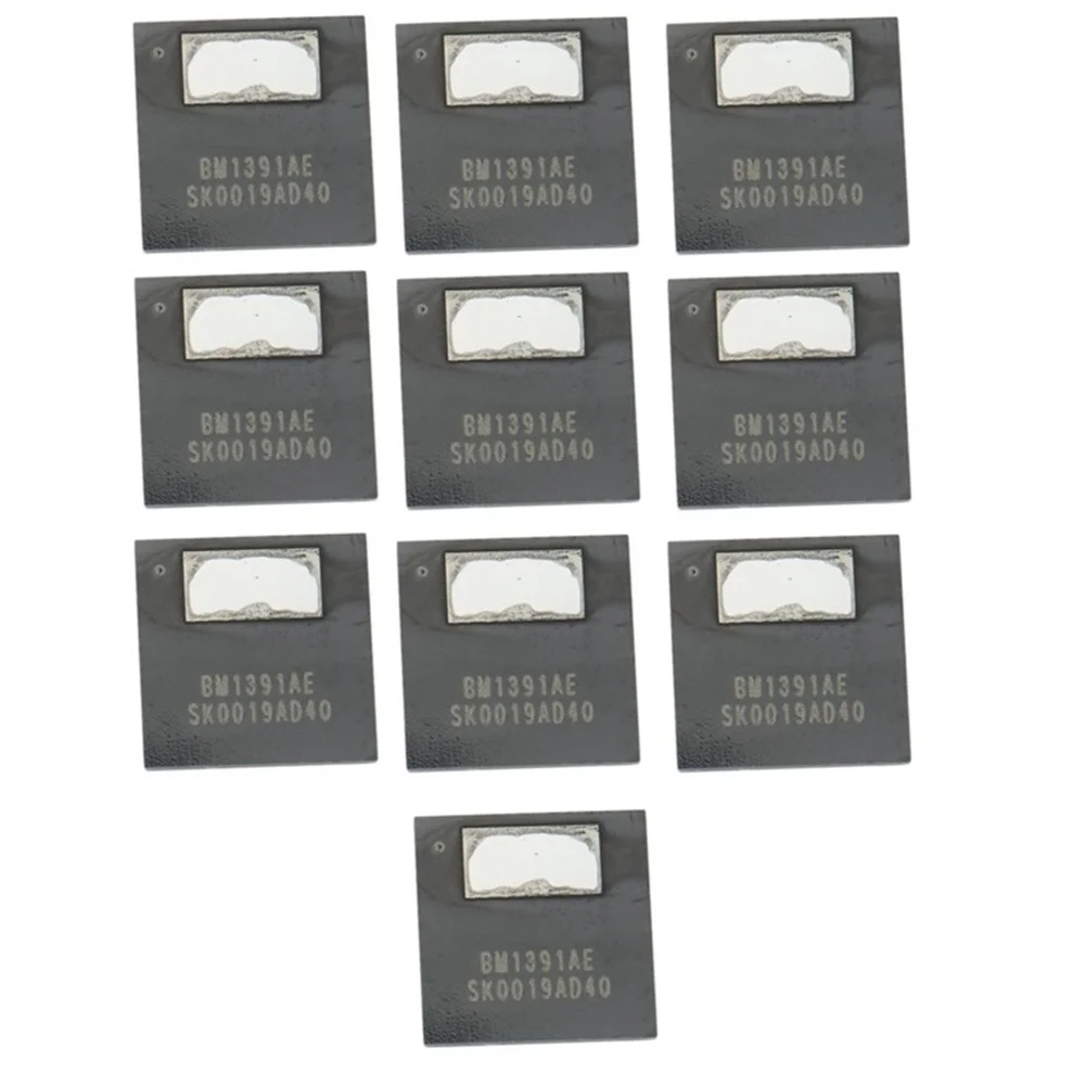 10Pcs BM1391 BM1391AE 7Nm ASIC Chip Bitcoin BTC BCH Miner Chip for Antminer S15 T15 BTC BCH Miner Hash Board