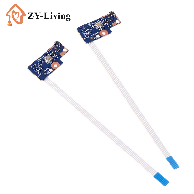 1/2pcs Laptop Repair ON/OFF Switch For HP 15-R 15-G 15-H 250 G3 15-R221TX Power Button Board With Flex Ribbon Cable