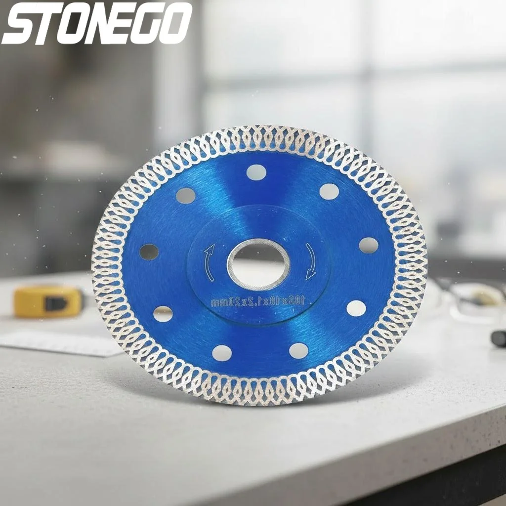 

Алмазный отрезной диск для керамической плитки, гранита, мрамора, для угловой шлифовальной машины, 105 мм, 115 мм, 125 мм (опционально), профессиональный инструмент