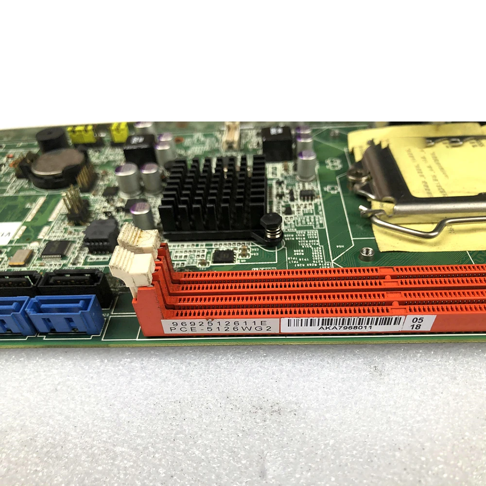 For Advantech Industrial Computer Motherboard LGA1155 Dual Network Card PCE-5126WG2-00A1E