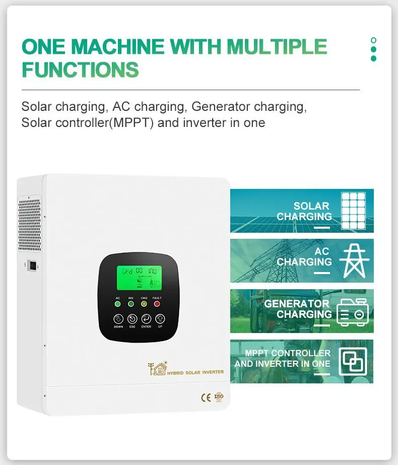 Wechsel richter 1kw-12kw 24V 48V Niederfrequenz-Solar wechsel richter Batterie generator Hybrid ladegerät netz unabhängiger Solar wechsel richter