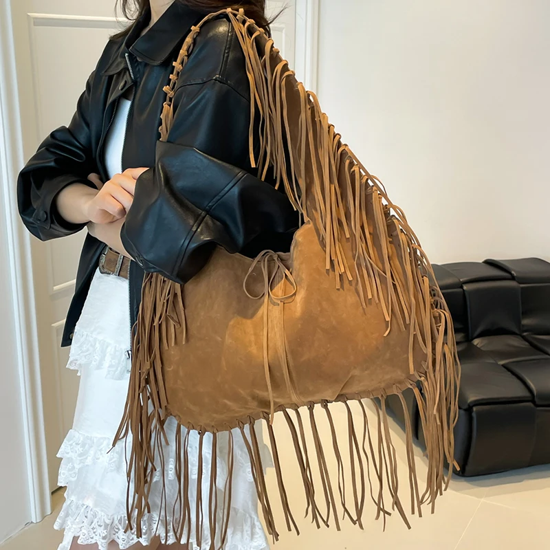 

High Quality Women Nubuck PU Leather Handbags Tote Bags Large Capacity Ladies Shoulder Messenger Bags for Women Big Shopping Bag