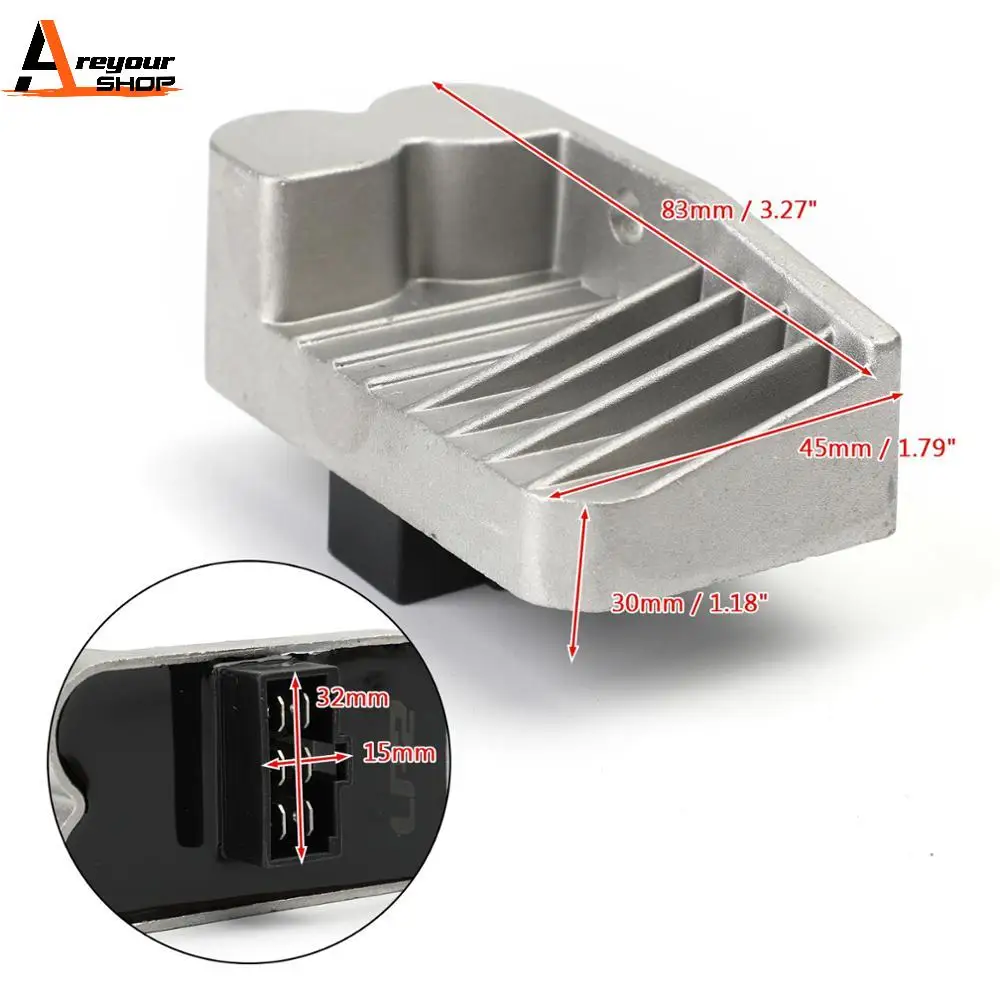 Areyourshop For Honda MSX125 Grom 2016-2019 MSX 125 31600-K26-B11 Voltage Regulator Rectifier Motorcycle Parts