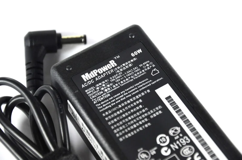 Dành Cho Fujitsu LifeBook 19V 3.16A SH761 SH762 SH771 SH772 SH782 SH792 T580 TabletPC TH550 Sinh Laptop AC Adapter sạc