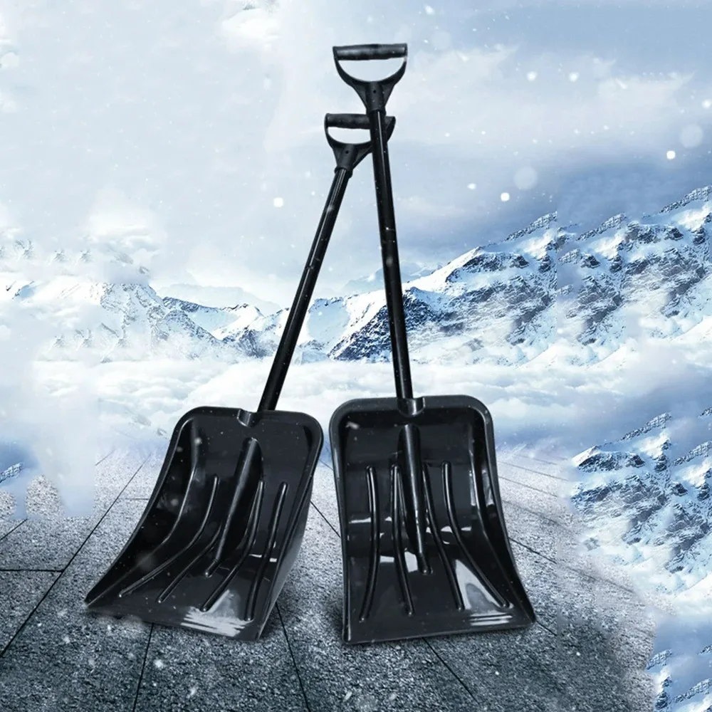 Removable Outdoor Snow Shovel Aluminum Alloy Ice Shovel Winter Snow Remover Tool Camping Garden Folding Shovel Survival Tools