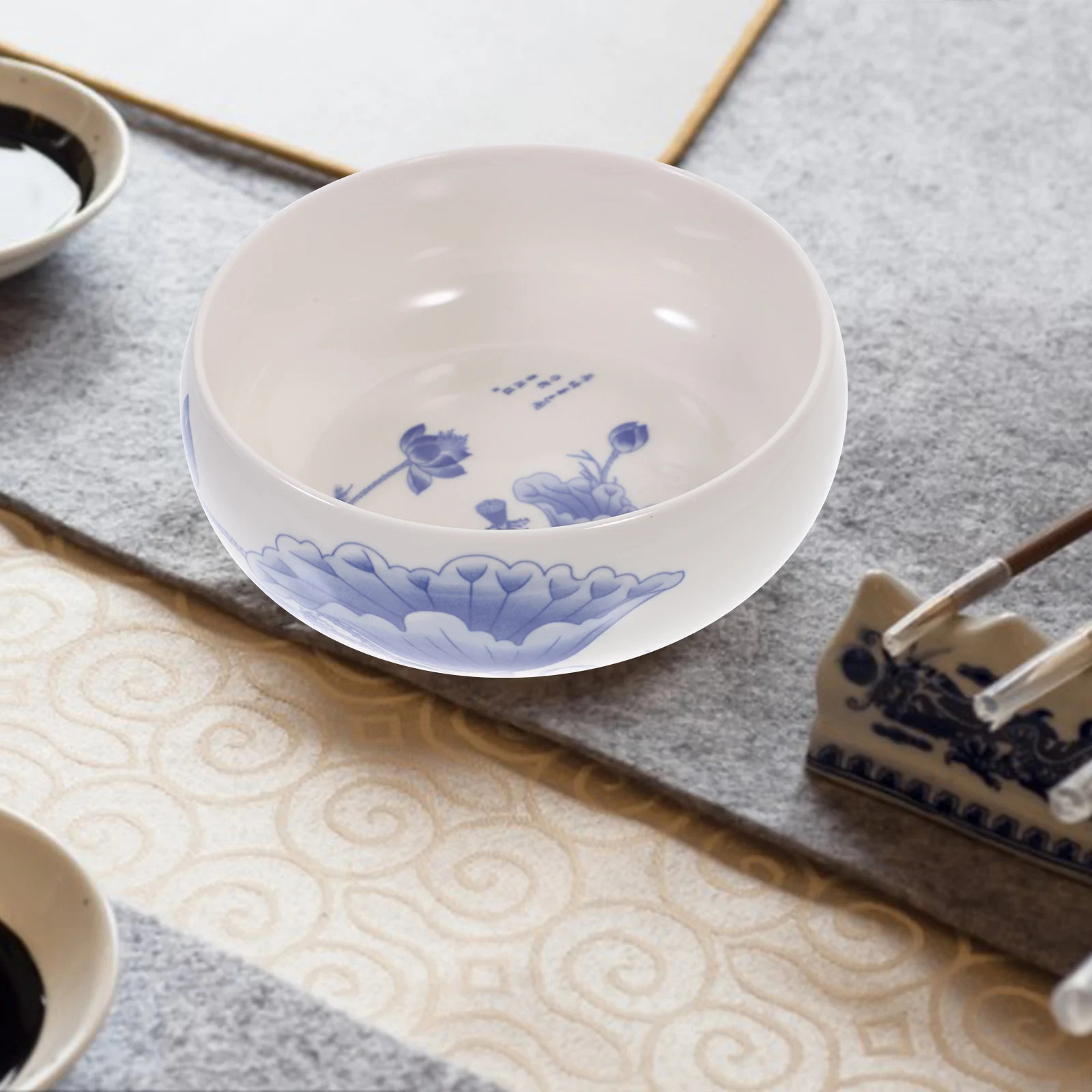 

Calligraphy Brush Washing Tool Paint Cleaner Cup Writing-brush Washer Cylinder Porcelain