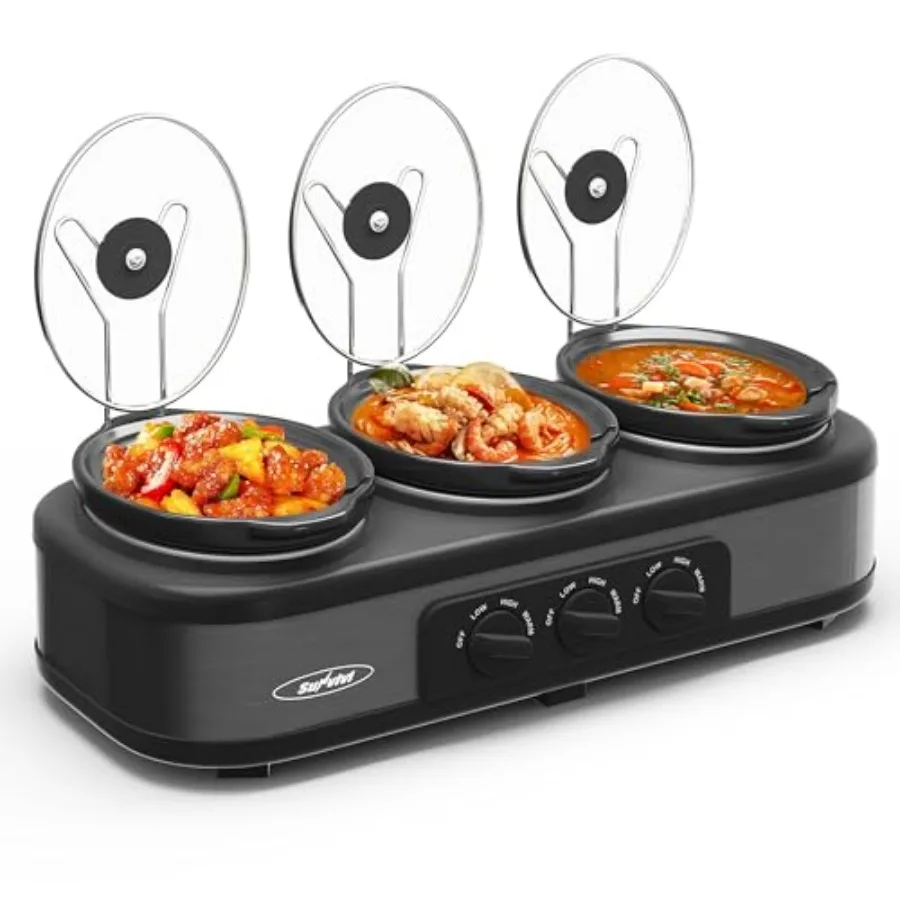 Triple Slow Cooker …