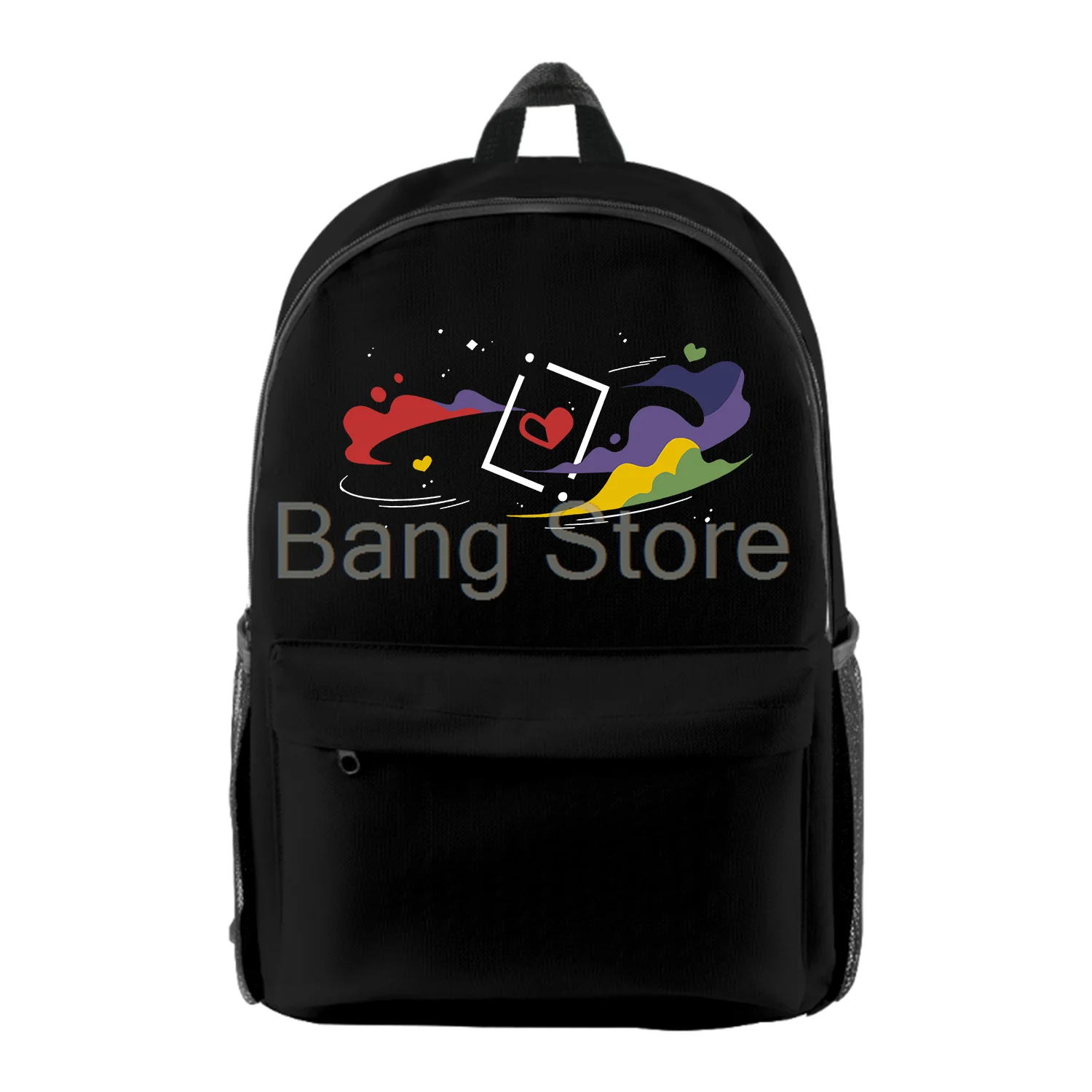 

Рюкзак Grian Space and Hearts для женщин и мужчин, сумка на плечо, повседневная уличная одежда, рюкзак, унисекс, дорожные сумки