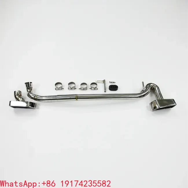 

XFastcar 304 Stainless Steel Exhaust Tip for BMW 520 525 F10 F18 Mufflers Quad Exhaust Tips Single Inner Tailpipe Exhaust System