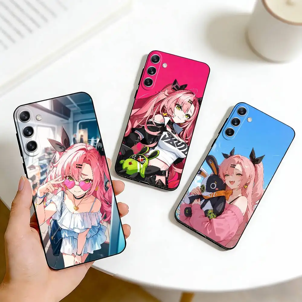zzz N-Nicole Demara Phone Case For Samsung Galaxy A73,A72,A71,A70,A53,A52,A51,Others Soft Black Cover