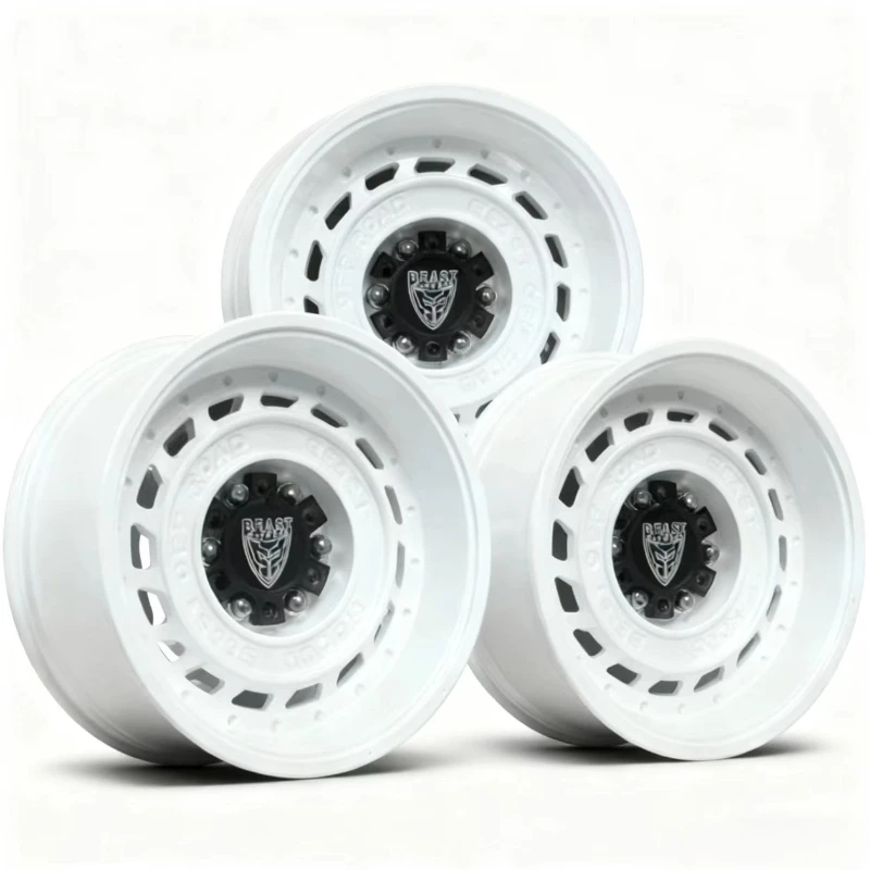 4 قطعة 1.9 بوصة 2.2 بوصة 2.6 بوصة عجلات معدنية ل 1/10 1/8 RC الزاحف سيارة TRX4 المدافع محوري SCX10 RC4WD D90 TRX6 MK07 خزان 300 #1