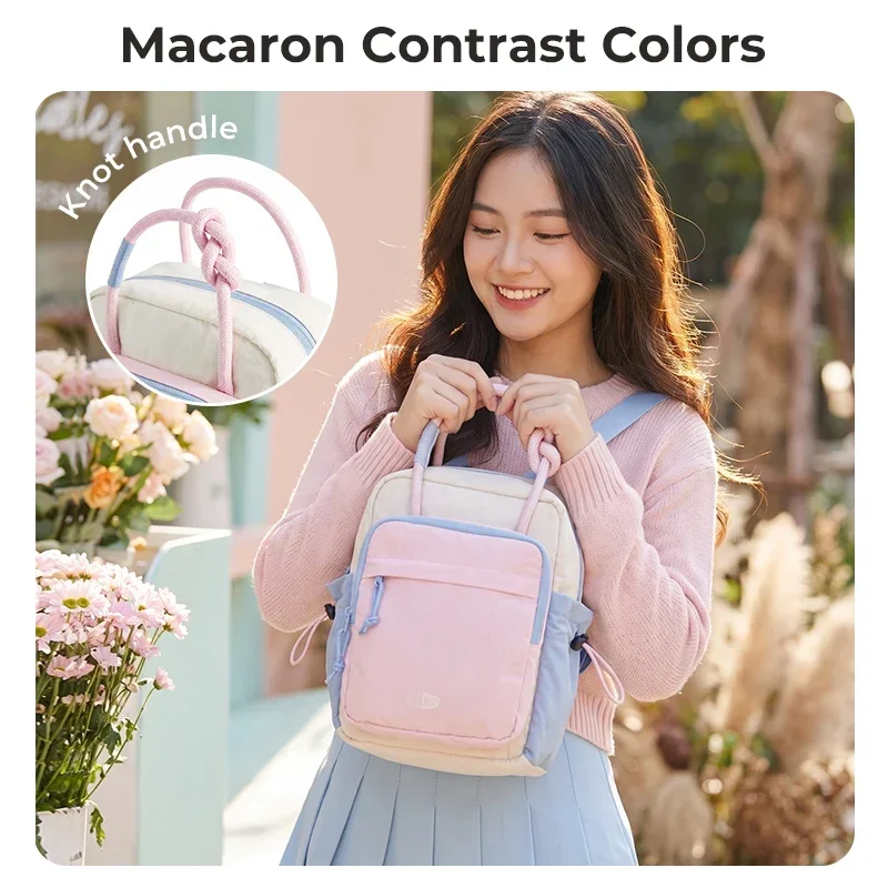 BAGSMART Cute Backpacks for Girls Mini Waterproof Lightweight Daily Daypack Women's Backpack for Travel Leisure Commute College