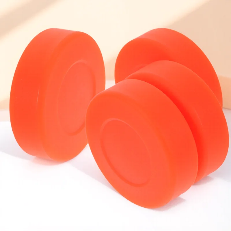 

4pcs Ice Hockey Pucks Training Practicing Puck Roller Skating Competition Low Friction Sliding Smooth Surface Adult Children