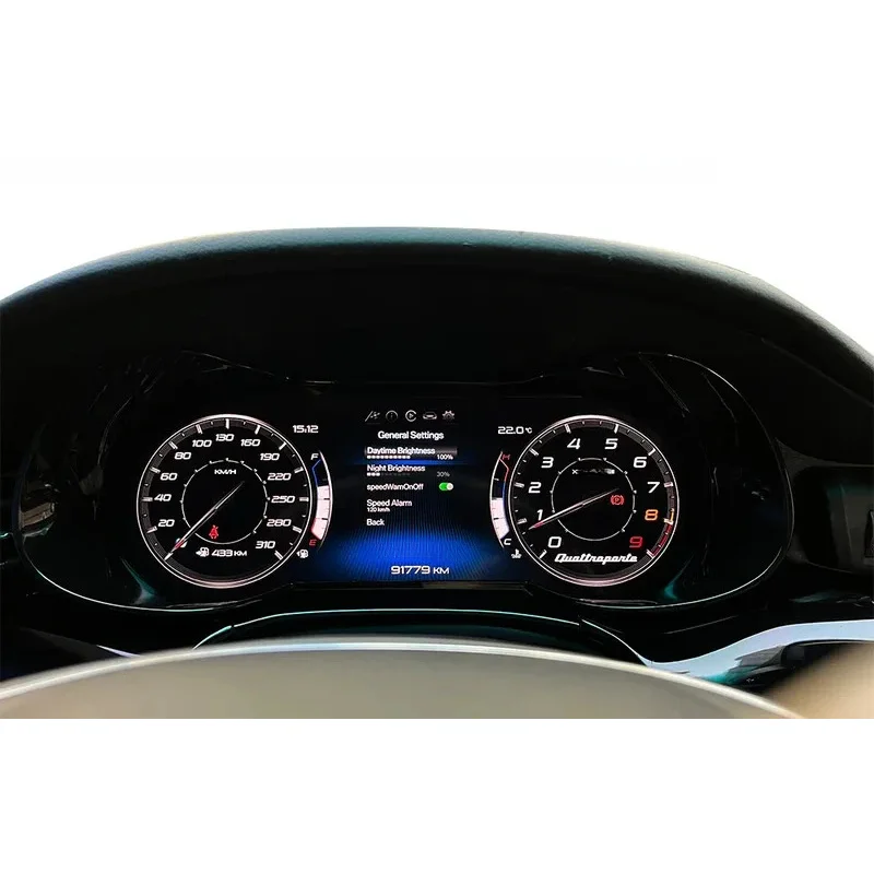 

New 12.3 Inch Car Digital Cluster for Quattrop 2013-2020 Auto LCD Dashboard Speedometer Carplay