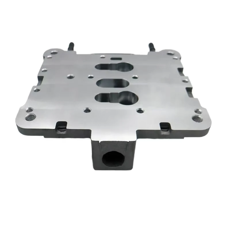 Aluminum alloy CNC machining fixture, multi-station equipment mounting plate, industrial equipment bearing components