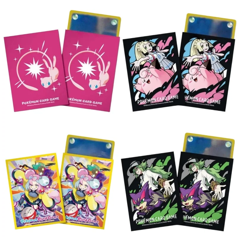 

Pokes Original Ptcg Lily Icai Sv9 Card Set Qishu Card Pad N Card Box Fantasy Little Hepu Tail Stand Подарок на день рождения