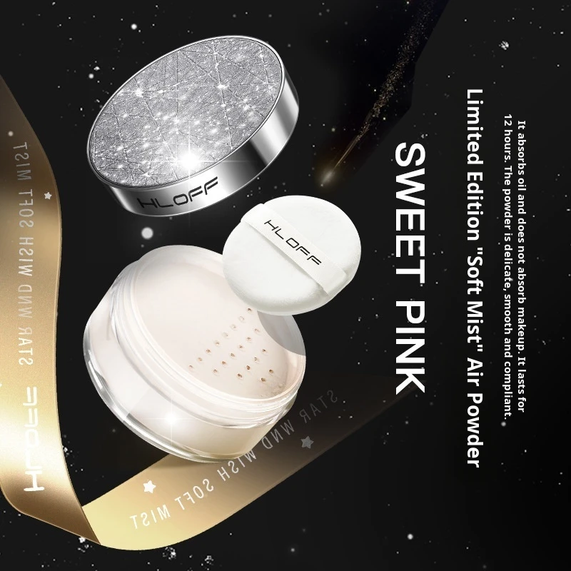 

Oilcontrol Concealer Pressed powder Natural loose powder air powder Fixing makeup lasting nonremoval waterproof loose powder