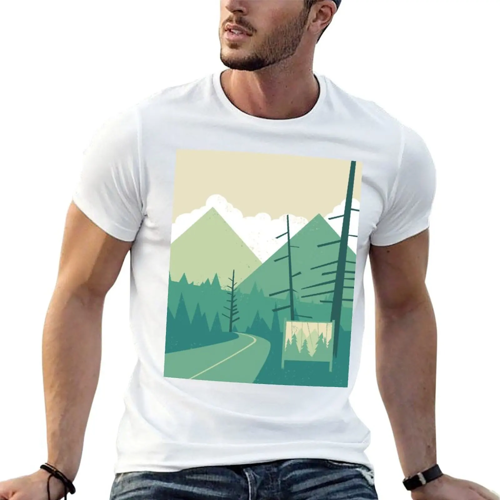 

Welcome to Twin Peaks T-Shirt anime tshirt man t shirt heavy cotton man t shirt graphic T-Shirt