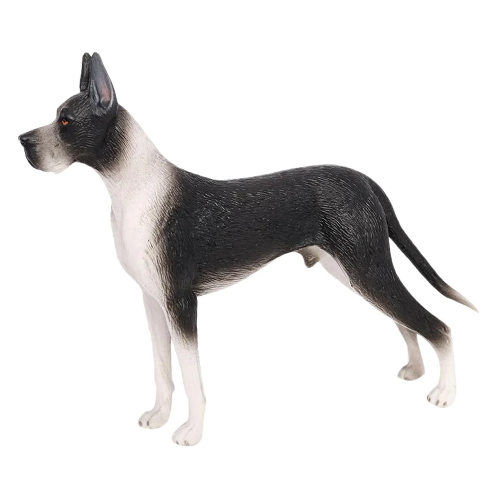 

Toy Artificial Dog Outdoor Ornaments Plastic Model Animal Figures Toys Child Puppy