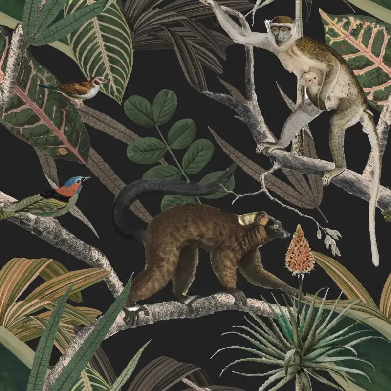 Nach Amerikanischen tier deer elephant tapete für kinderzimmer kunst wand papier wohnkultur Nordic junge mädchen schlafzimmer tapete