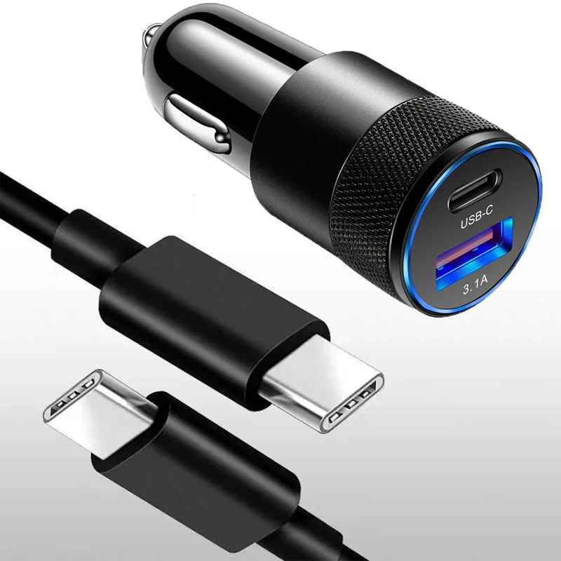 

Quick Charge 3.0 Car Fast PD Charger For Xiaomi 12 11 10 9 T Lite Poco F3 F2 M4 M3 X3 NFC Pro Phone Charger Type C USB Cables