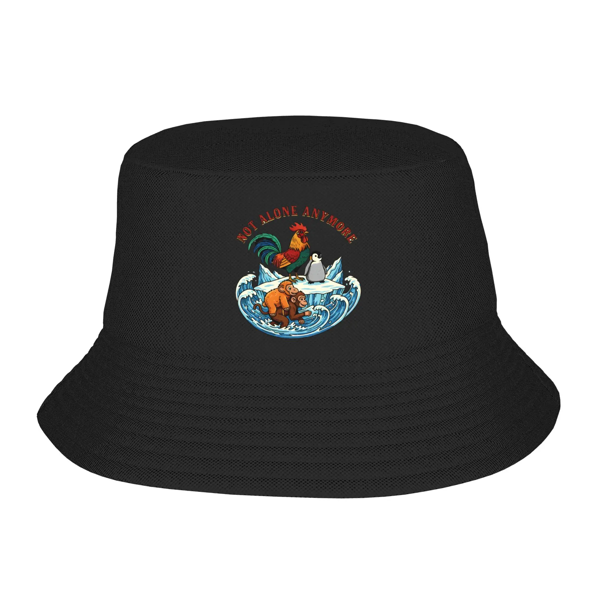 Men Women Cute Bucket Hat Wilson Lo Siento punch monkey Accessories Bob Hat For Beach Headwear Lightweight