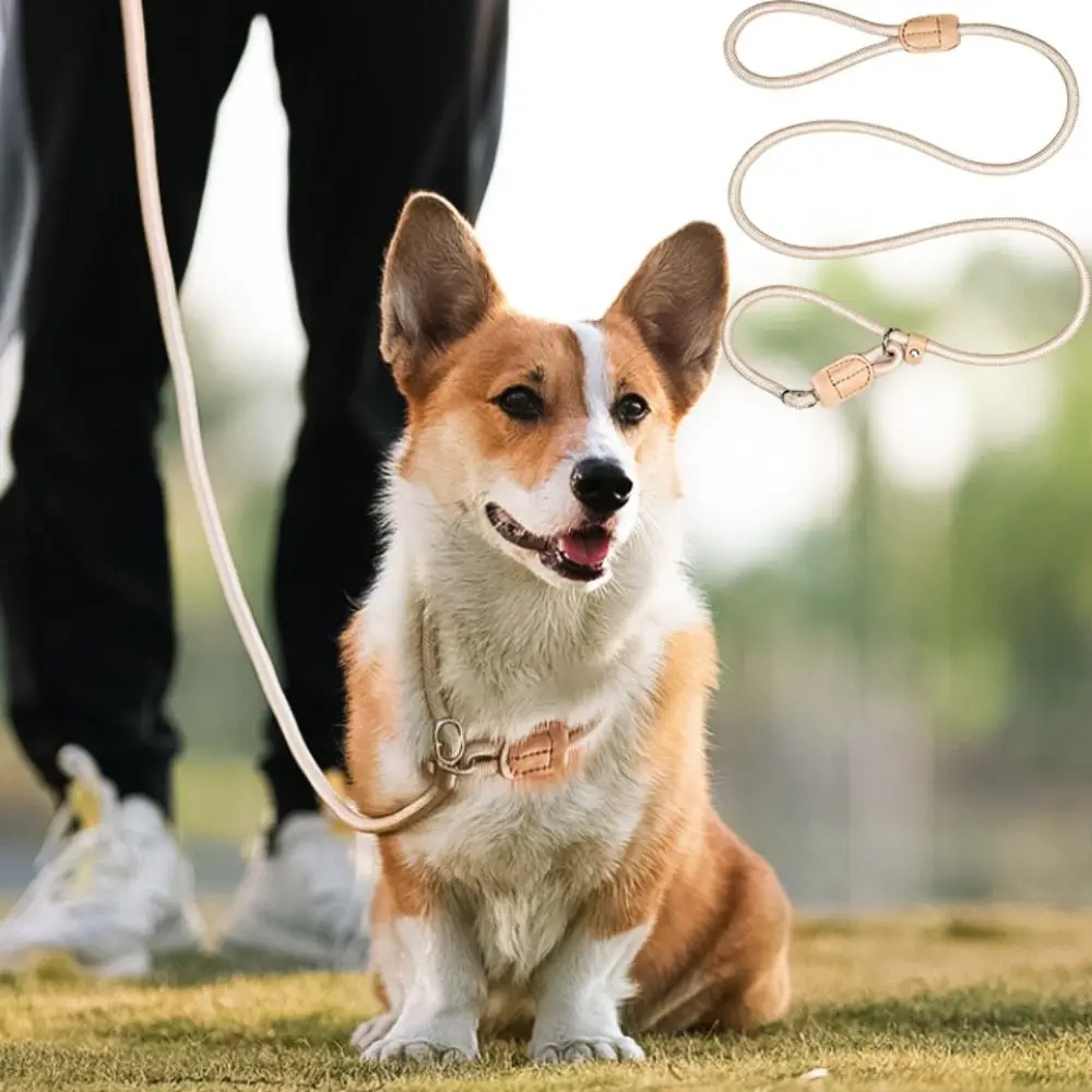 

Durable Adjustable Dog Leash Wear-resistant Explosion-proof Dog Walking Rope Heavy Duty Nylon Puppy Training Rope Outdoor
