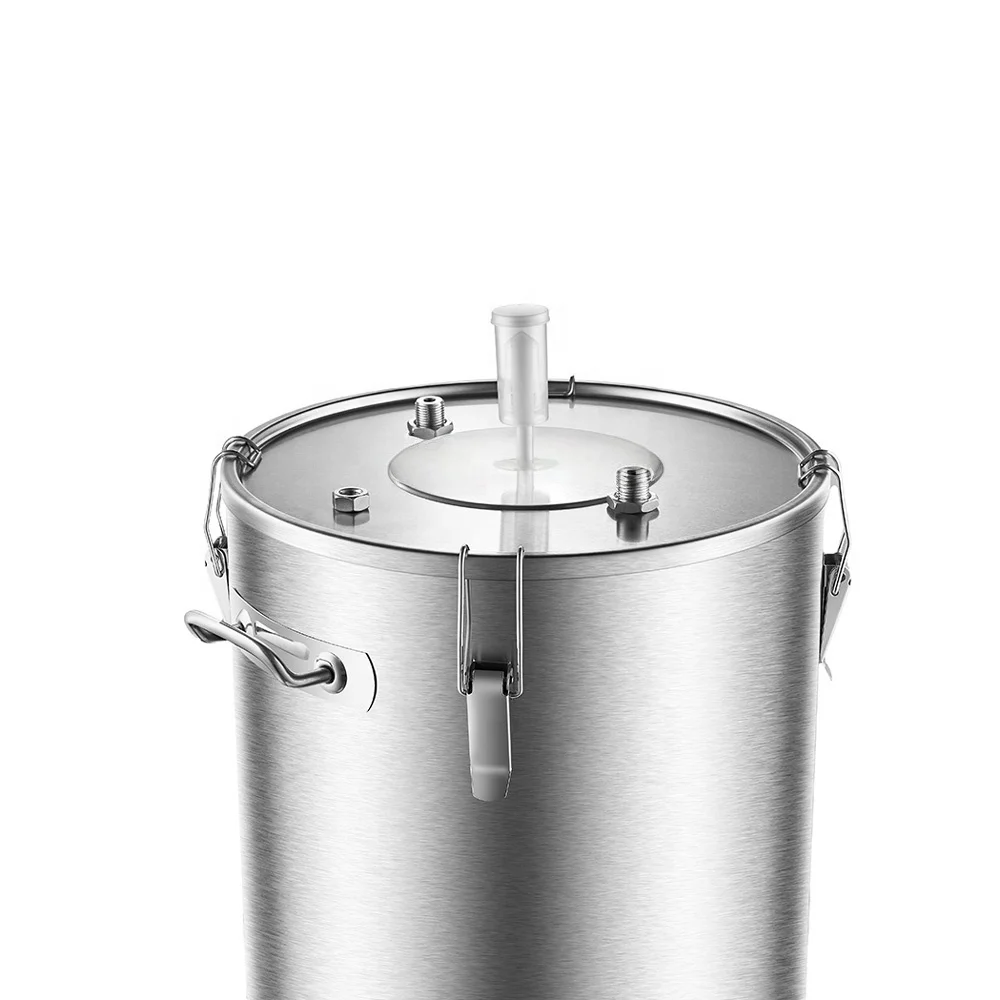 30-100L Stainless Steel Conical Fermentation Tank & Fermenter for Home Brewing Craft Beer Alcohol Storage Keg Brewing Kit