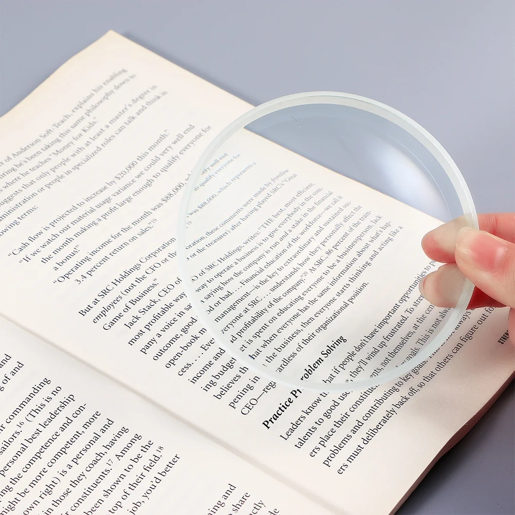 

2 Pcs Ground Edges Lens Glass 10cm Diameter Laboratory Equipment Concave Transparent Scientific Experiments