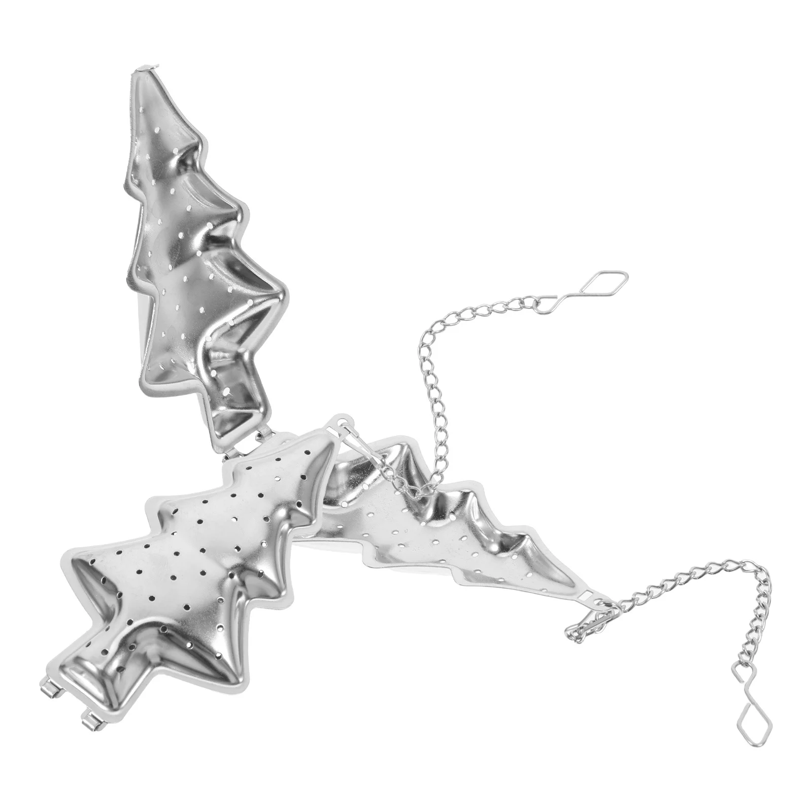 

2Pcs Stainless Steel Tea Leaker Filter Creative Tree Shape Infuser Strainer for Loose Leaf Herbal Spice Tea Home Kitchen Use