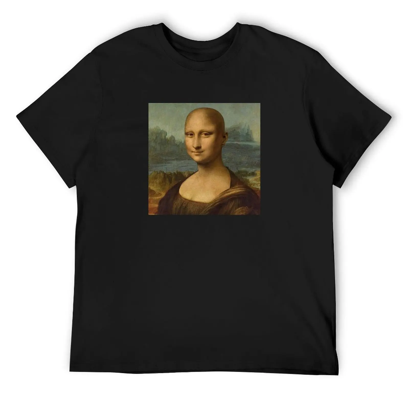 

Mona Lisa Monalisa Bald Meme T-Shirt boys animal print quick-drying T-shirt men