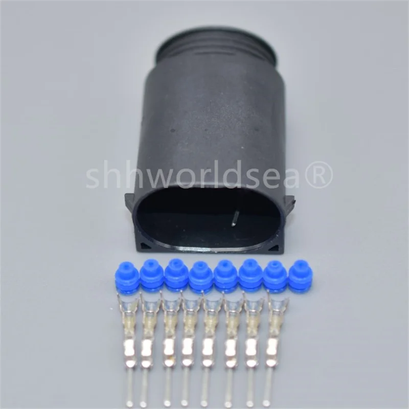 1 Set 8 Pin 1-1418552-1 1-1534229-1 1534229-1 4F0 972 708 Reverse Sensor Radar Cable Socket Automotive Connector For BMW BENZ