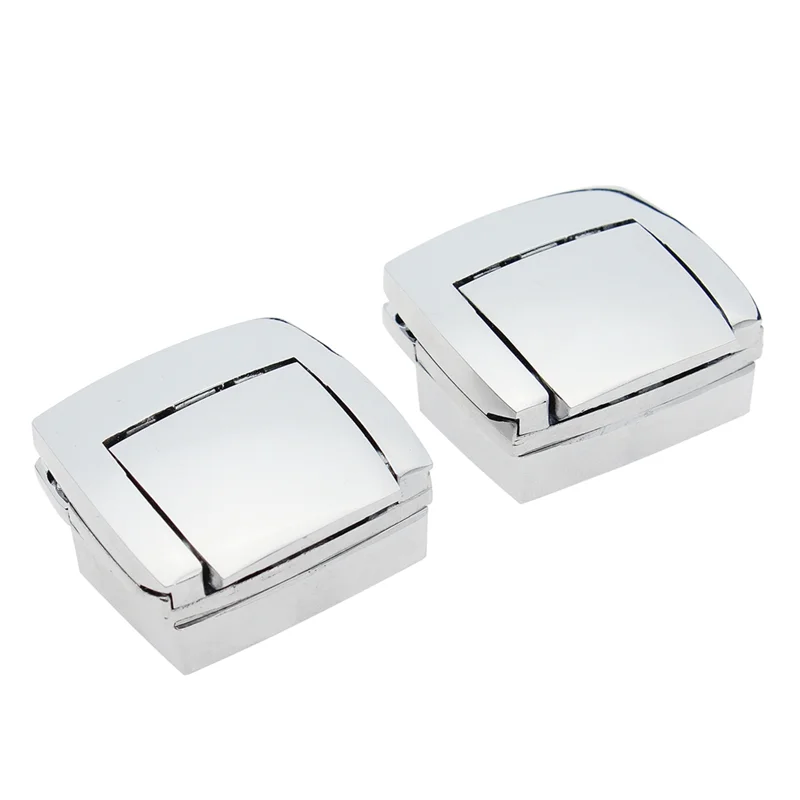 

Trunk Bag Hinge And Latch Kit Silver Automotive Supplies For Chopped For Razor Tour Pak