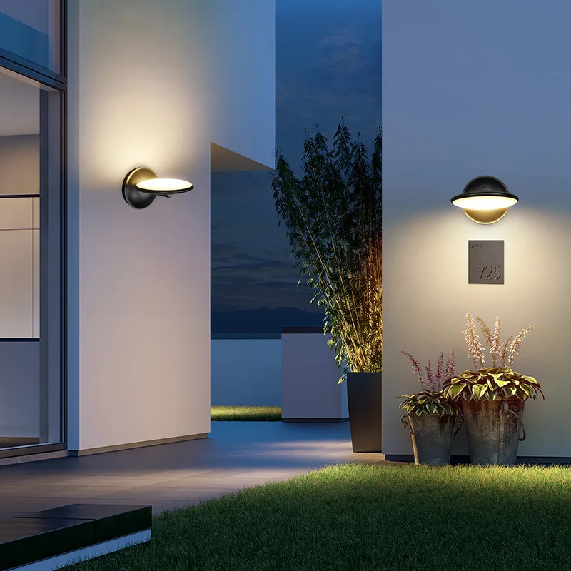 Warm white wall light Waterproof Garden light Fashion Garden lamps outdoor lamps home decorations outside wall light