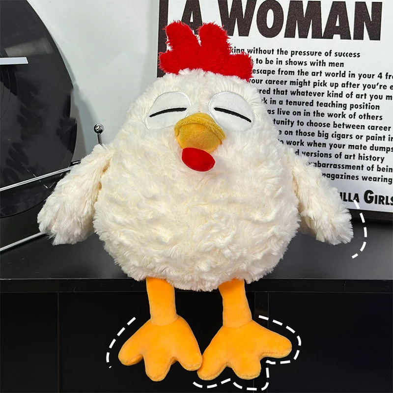15CM Chicken Stuffed Animal Plush Doll Toy Cartoon Plush Toy Rooster Doll Wedding Throwing Soothing Doll Room Decor Toy Kid Gift