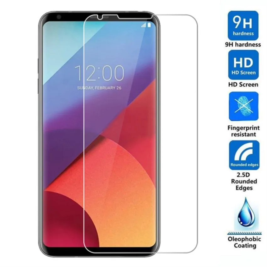 for lg v30 tempered glass 9h high quality protective film explosion-proof lcd screen protector for lg v30 safety cover guard