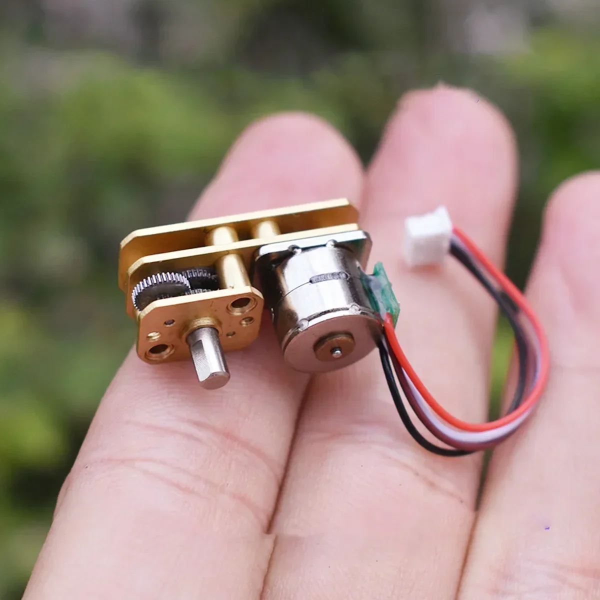 Mini GM1024-10BY Stepper Gear Motor DC 5V-12V 2-phase 4-wire Stepper Motor Step Angle 0.018 Degrees for Medical Device image 6