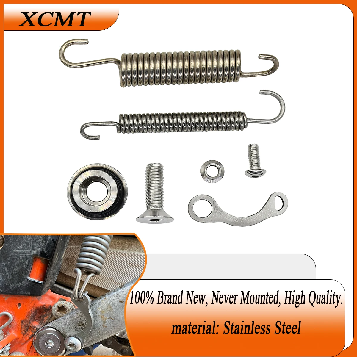 

Motocross Kickstand Side Stand Springs Kit For Husqvarna FE TE FX TX 2017-2022 For KTM EXC EXCF XC XCF XCW SX SXF 2008-2021 2023