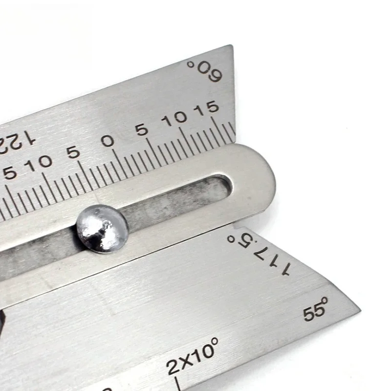 HJC30 Welding Gauge Inspection Multi-function Weld Seam Gage Pit Test Ulnar Ruler New