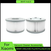 2pcs HEPA Filter For Xiaomi JIMMY JV85 JV85 Pro H9 Pro A6 A7 A8 Vacuum Cleaner Filtering Device Replacement Accessories  Parts